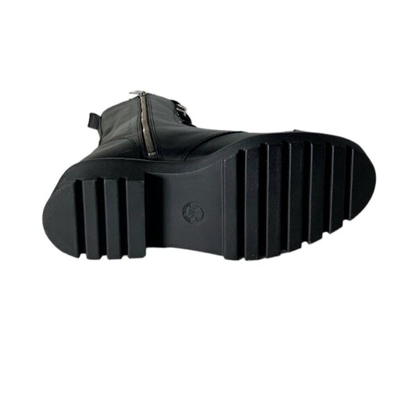 NWOB Michael Michael Kors Bryce Leather Platform Combat Boot - Picture 7 of 7